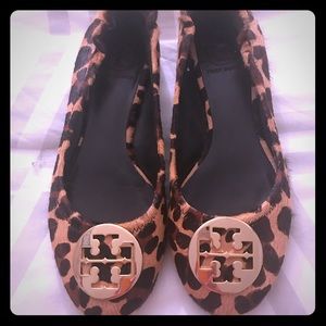 Tory Burch Leopard Flats